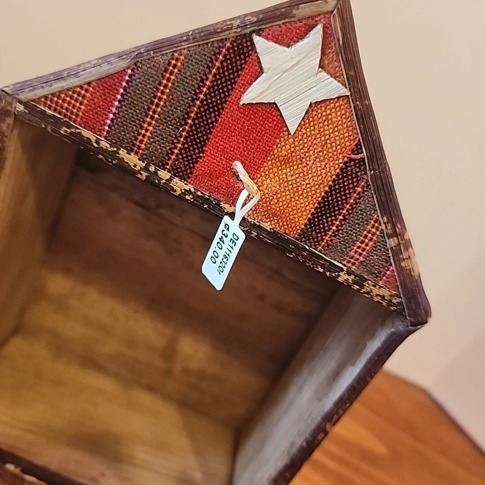 African Christmas Nativity Scene Banana Fiber Wood Unique Holiday Display Tribal